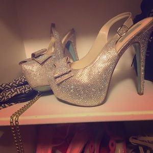 Betsey Johnson wedding heels
